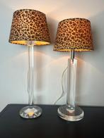 Lamp - plexiglas - Twee Vintage Plexiglas Lampen met