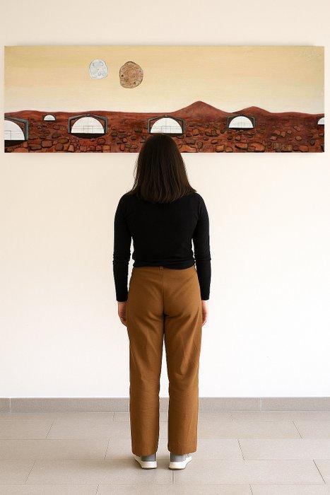 JosemicampaÑa - Mars’ Civilization (Civilización Marte) XXL, Antiek en Kunst, Kunst | Schilderijen | Modern
