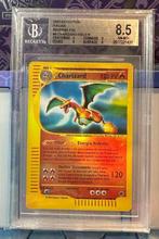 Pokémon - 1 Graded card - 2002 Expedition Charizard #6 Holo, Hobby en Vrije tijd, Verzamelkaartspellen | Pokémon, Nieuw