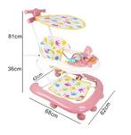 Opvouwbaar Baby Loopstoeltje met Speelcentrum en Wielen, Verzenden, Nieuw