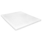 vidaXL Topmatras ei-profiel 6 cm koudschuim 160x200 cm, Verzenden, Nieuw, Wit