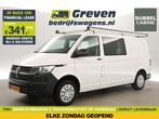 Volkswagen Transporter 2.0 TDI L2H1 140PK DC Trekhaak €341pm, Volkswagen, Wit, Nieuw, Handgeschakeld