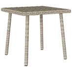 vidaXL Tuin salontafel rechthoekig 40x40x37 cm poly rattan, Tuin en Terras, Verzenden, Nieuw