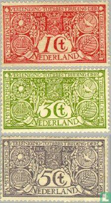 Nederland - Tuberculosebestrijding  - 1906 (postzegels), Postzegels en Munten, Postzegels | Nederland, Postfris, Verzenden