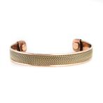 Koperen Magneet Armband Grid, Sieraden, Tassen en Uiterlijk, Armbanden, Verzenden, Nieuw