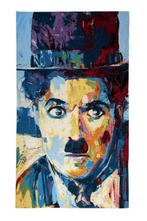 Charlie Chaplin - Gobelin Prachtig portret van 1,20 x 0,70, Nieuw