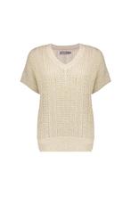 -30% Geisha  Geisha 54022-29 spencer lurex  maat L, Kleding | Dames, Truien en Vesten, Verzenden, Nieuw, Wit