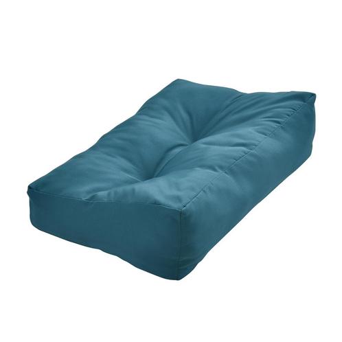 Rugkussen voor palletbank 60x40x20/10 cm turquoise, Huis en Inrichting, Woonaccessoires | Kussens, Nieuw, Verzenden