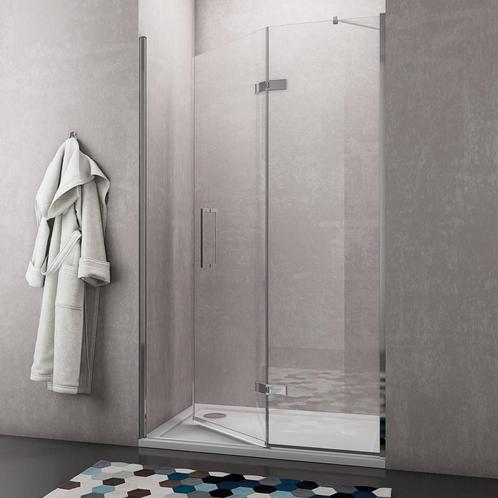 Nisdeur Lacus Elba 140x200 cm 8mm Helder Nanoglas (binnen en, Doe-het-zelf en Verbouw, Sanitair, Douche, Nieuw, Chroom, Ophalen of Verzenden