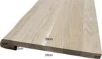 Eiken overzet vensterbanken met boomstamrand, Doe-het-zelf en Verbouw, Hout en Planken, Ophalen, 25 tot 50 mm, Eiken, Nieuw