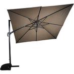 VirgoFlex zweefparasol taupe 3x3 m, Ophalen of Verzenden, Nieuw