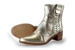 AQA Enkellaarzen in maat 38 Goud | 10% extra korting, Kleding | Dames, Schoenen, Overige kleuren, Verzenden, Lage of Enkellaarzen