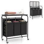 2dekans | Coast Wasmand - Afneembare Zakken - 33L - 80,5 x, Ophalen of Verzenden, Zo goed als nieuw, Zwart