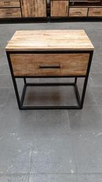 Bijzettafel Mangohout | Naturel | Outlet prijzen!, Huis en Inrichting, Tafels | Salontafels, Ophalen, Nieuw, Industrieel