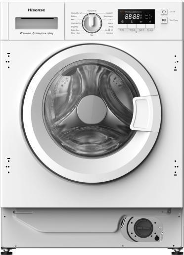 Hisense Wd3m841bwi Inbouw Was-droogcombinatie 8kg - 6kg, Witgoed en Apparatuur, Was-droogcombinaties, Nieuw, 85 tot 90 cm, Ophalen of Verzenden