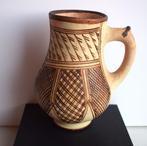 BERBER KABYLE POTTERY - TAGHZA - Terracotta Melkkan - Begin