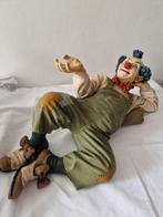 sculptuur, Clown on the floor - 4,5 kg - 28 cm - Composiet