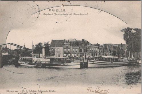 BRIELLE - Maarland (Aanlegplaats der Stoombooten, Verzamelen, Ansichtkaarten | Nederland, Verzenden