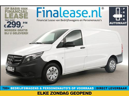 Mercedes-Benz Vito 114 CDI Lang AUT Airco Trekhaak €299pm, Auto's, Bestelauto's, Lease, Automaat, Diesel, Mercedes-Benz, Wit, Verzenden