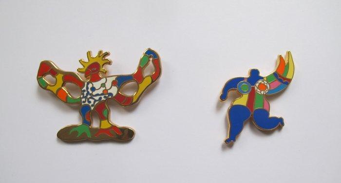Niki de Saint Phalle (after) - sculptuur, Oiseau de feu, Antiek en Kunst, Antiek | Overige Antiek