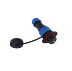 Male + chassis square base - 24V - waterdichte connector - 2, Ophalen of Verzenden, Nieuw, Overige typen