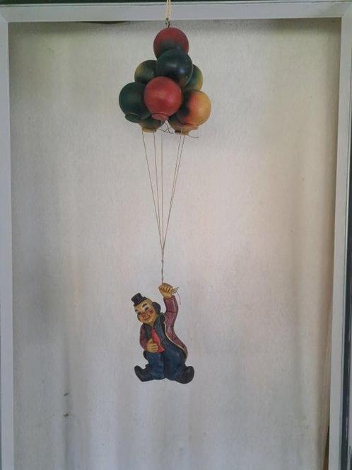 Figuur - Ballonnen Clown - Hars, Antiek en Kunst, Curiosa en Brocante