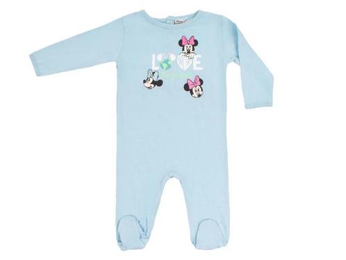 Baby romper boxpakje - Minnie Mouse - Bio Katoen - Blauw, Kinderen en Baby's, Kinderkleding | Schoenen en Sokken, Verzenden