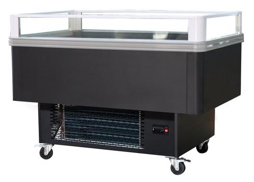 CombiSteel Koel-/Vrieseiland | Zwart/Grijs | 260L, Witgoed en Apparatuur, Koelkasten en IJskasten, Ophalen of Verzenden