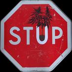 Jinks Kunst - STUP, XXL traffic sign SNCF