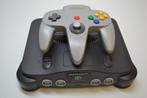 Nintendo 64 USA  (charcoal Grey), Spelcomputers en Games, Spelcomputers | Nintendo 64, Zo goed als nieuw, Verzenden