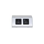 Contactdoos Sanicare Dubbele Contactpunten 5,6x15,1x8,1 cm, Ophalen of Verzenden, Nieuw, Bad