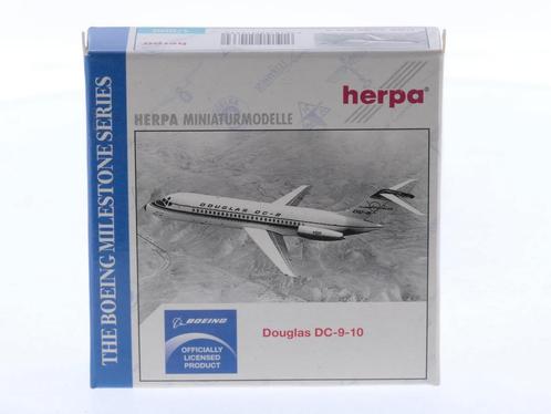 Schaal 1:500 Herpa 514330 Douglas Douglas DC-9-10 Reg. N9..., Hobby en Vrije tijd, Modelbouw | Vliegtuigen en Helikopters, Zo goed als nieuw