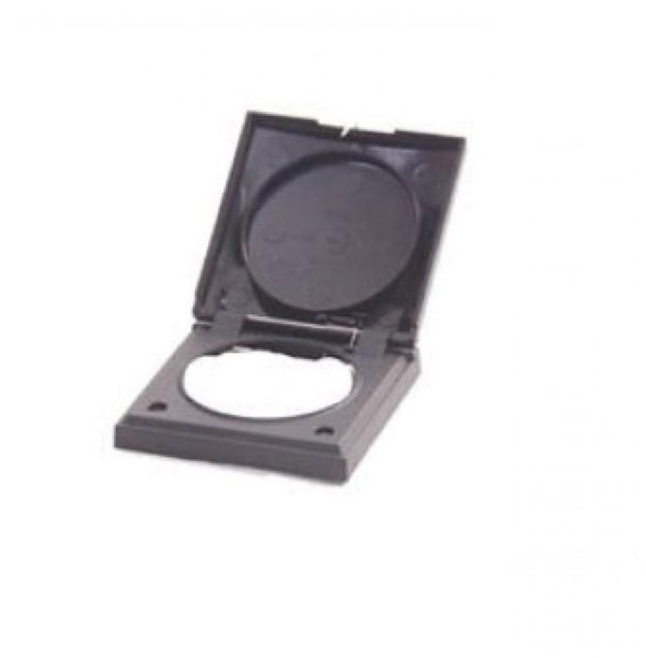 Berker Afdekraam Flow/Pure 1-Vaks met Klep Antraciet Mat, Caravans en Kamperen, Kampeeraccessoires, Ophalen of Verzenden