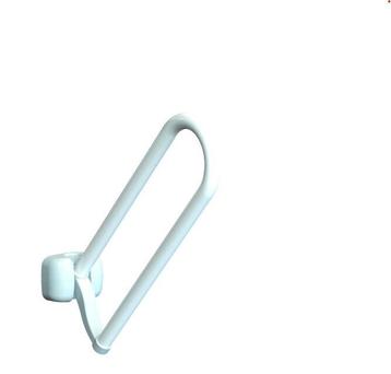 Opklapbare toiletbeugel - gecoat staal 60 cm beschikbaar voor biedingen