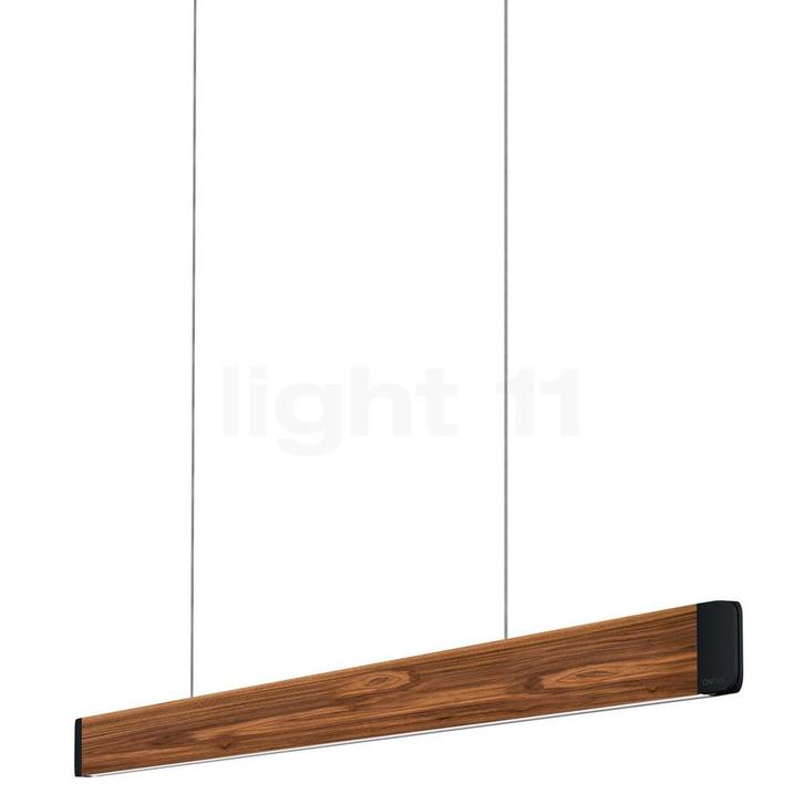 GRIMMEISEN Onyxx Linea Pro Hanglamp LED, notenboom/zwart, Huis en Inrichting, Lampen | Hanglampen, Nieuw, Verzenden