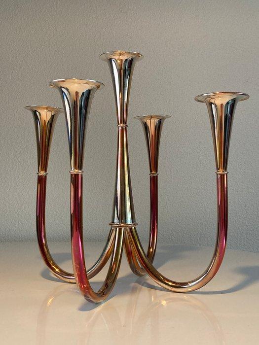 WMF / Geislingen - Wilhelm Wagenfeld - Kandelaar -, Antiek en Kunst, Kunst | Designobjecten