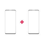 Gehard glas Hoesje voor OPPO Find X2 Pro Zwart, Nieuw, Bescherming