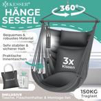 Hangstoel Haiti - ophang stoel  - 360 ° rotatie - max 150, Verzenden, Nieuw