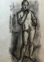 Pedro Mozos (1915-1982) - Portrait in Underpants