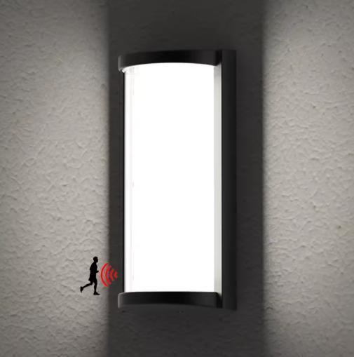 18W LED Buiten Wandlamp IP65 Met Bewegings- en Schemersensor, Tuin en Terras, Buitenverlichting, Nieuw, Verzenden