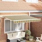vidaXL Vervangingsdoek voor zonnescherm Groen en geel 280 x, Tuin en Terras, Zonneschermen, Verzenden, Nieuw