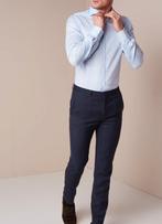 Tweedekans | Navy Shirt Cutoway Overhemd | Heren - maat 39, Kleding | Heren, Ophalen of Verzenden, Zo goed als nieuw, Profoumo