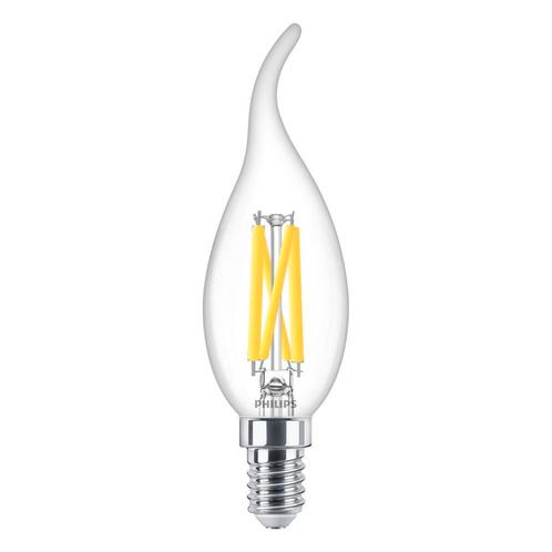 Philips MASTER LED E14 Gebogen-tip Kaars Filament Helder, Huis en Inrichting, Lampen | Losse lampen, E14 (klein), Nieuw, Led-lamp