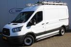 Ford Transit 290 2.0-105pk TDCI L2H2 Ambiente. Totaal 6 stuk, Stof, Gebruikt, Euro 6, Wit