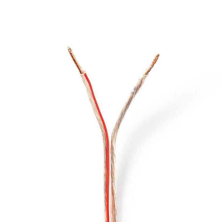 Speaker Kabel 2x 1,50 mm2 | 15 meter luidspreker snoer, Audio, Tv en Foto, Audiokabels en Televisiekabels, Luidsprekerkabel, Nieuw