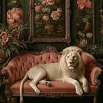 CREATIVE_HUB - White lion sofa relax, Huis en Inrichting, Nieuw