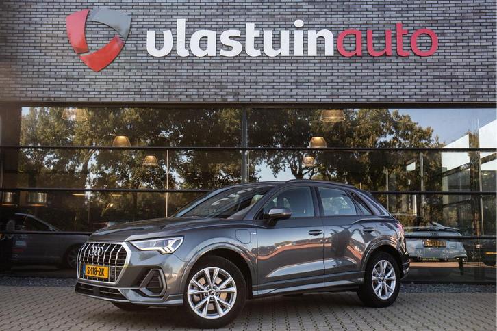 Zakelijke Lease |  Audi Q3 45 TFSI e S edition, Auto's, Audi, Onderhoudsboekje, Lease, Zwart, Automaat, SUV of Terreinwagen, Overige kleuren