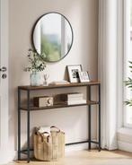 Smalle consoletafel 100 cm met opbergrekken, Verzenden