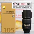 Nikon AF-S 105mm 2.8 Macro | garantie | Foto Karin Kollum, Ophalen of Verzenden, Zo goed als nieuw, Macrolens