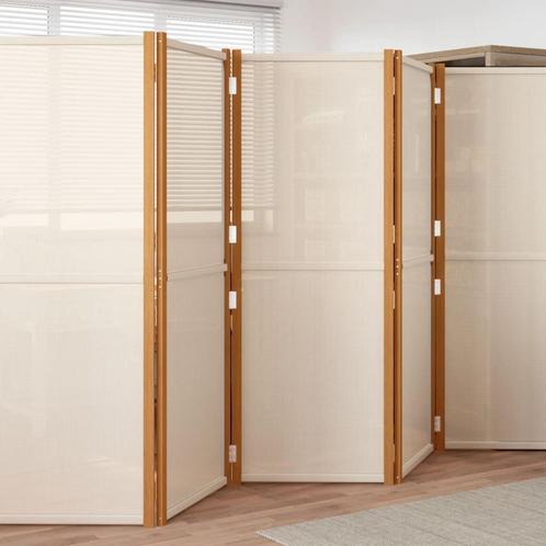 Kamerscherm Cremewit: Privacy Scherm 4.2m - Tweedekansje!, Huis en Inrichting, Woonaccessoires | Kamerschermen, Nieuw, Ophalen of Verzenden